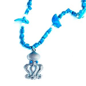 Handmade Young Octavious the Octopus Necklace